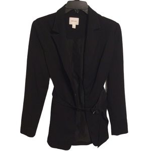 🧥Nine West Black Belted Blazer S